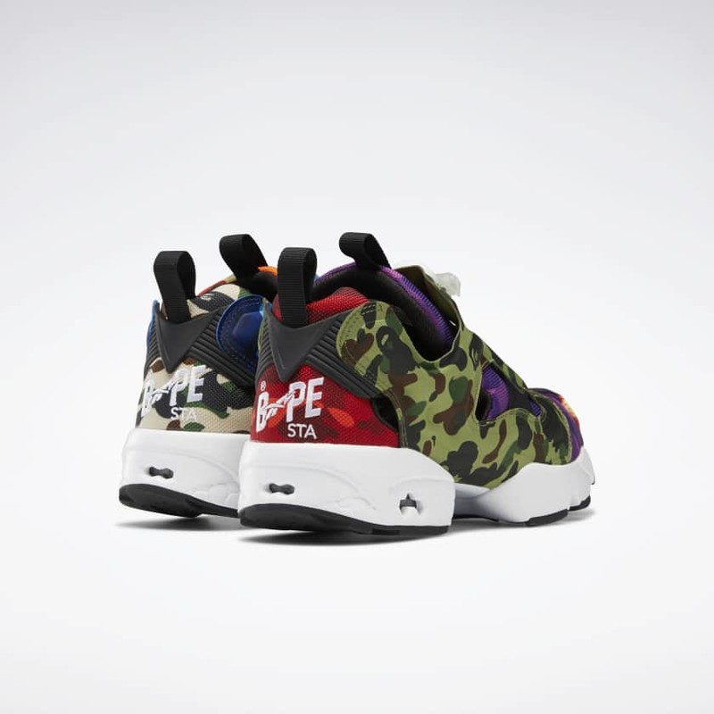 BAPE × Reebok Instapump Fury US11 29cm